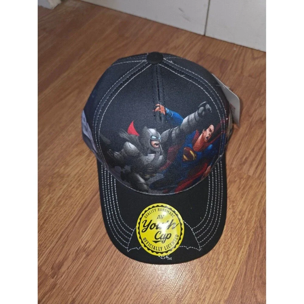 Dale Jr #88 VS Jimmie Johnson #48 NASCAR Batman VS Superman Hat Cap Youth NWT
